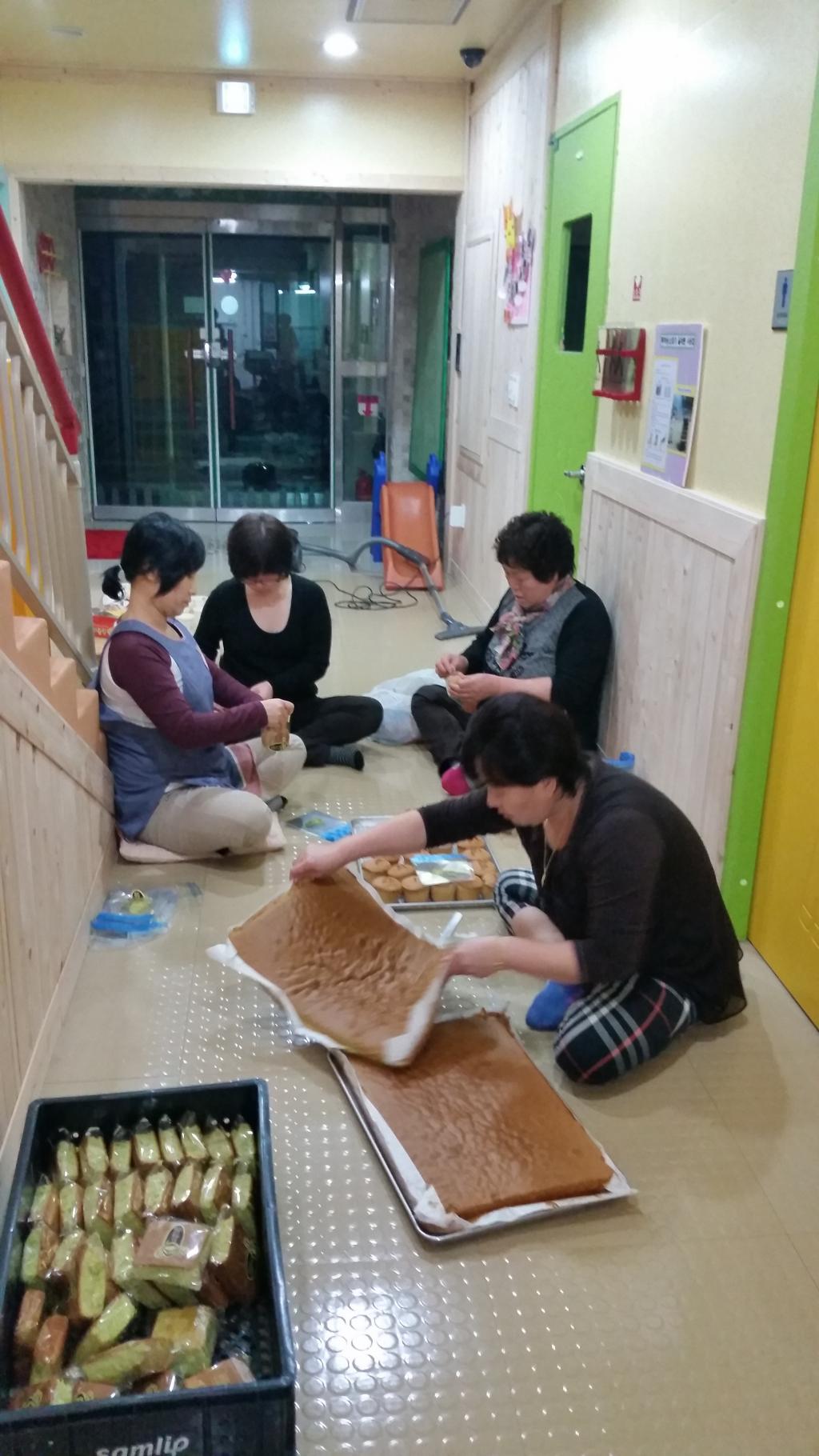 빵을 포장해봅시다.