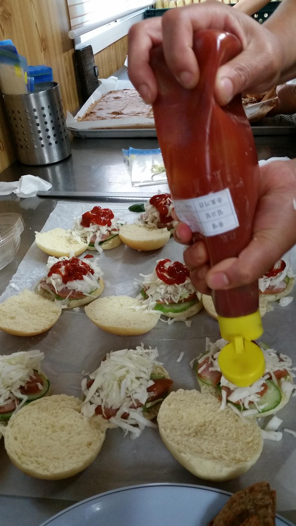 맛있는 햄버거 만들기