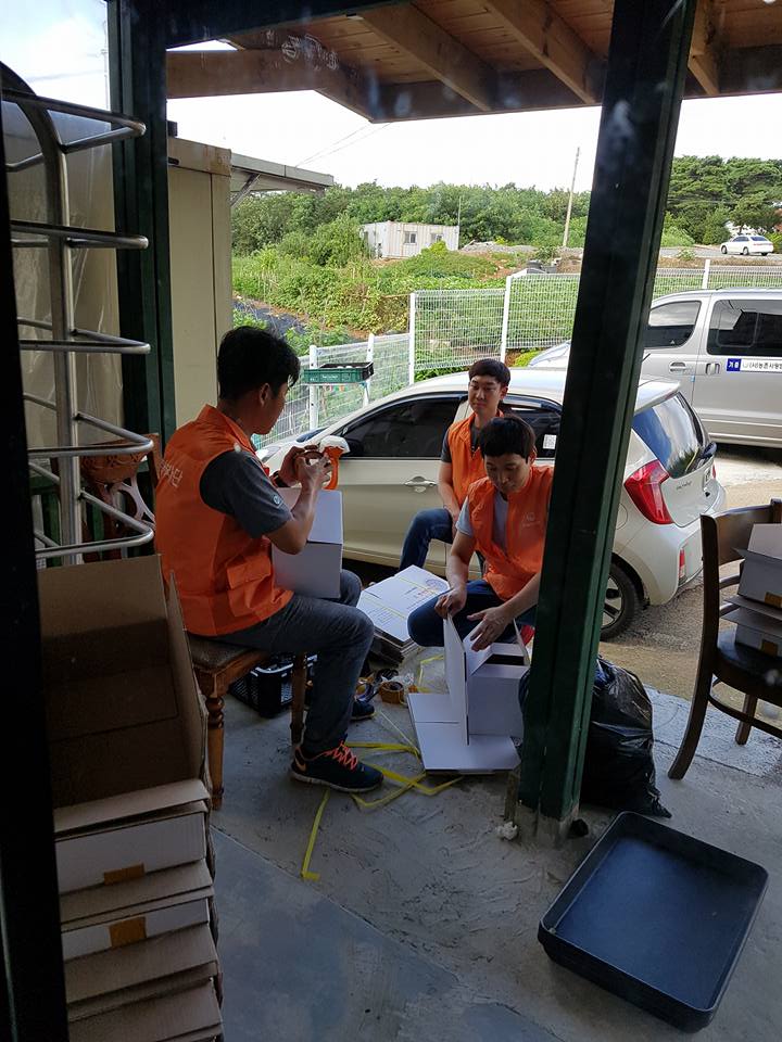 한화토탈봉사자분들 감사합니다
